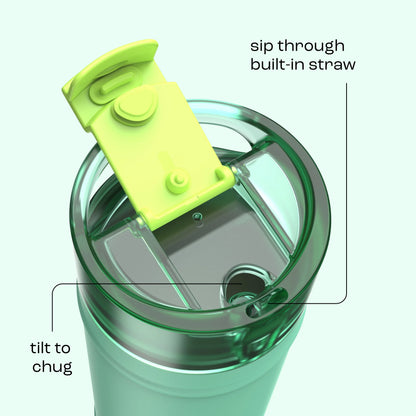 bubba 32 oz DualSip Insulated Stainless Steel Water Bottle - Tropical Eclipse - US 9914
