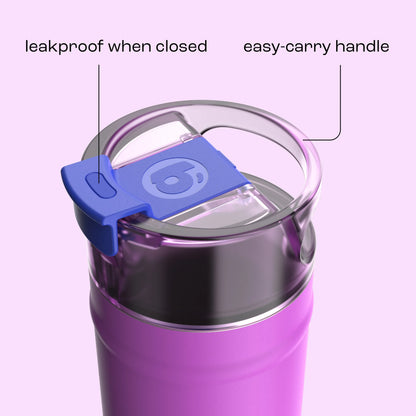 bubba 32 oz DualSip Insulated Stainless Steel Water Bottle - Mood Booster - US 4331