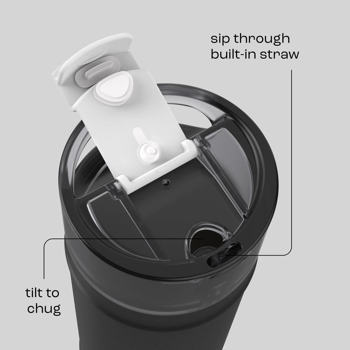 bubba 32 oz DualSip Insulated Stainless Steel Water Bottle - Office Siren - US 2209