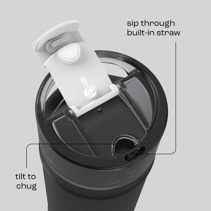 bubba 32 oz DualSip Insulated Stainless Steel Water Bottle - Office Siren - US 2209