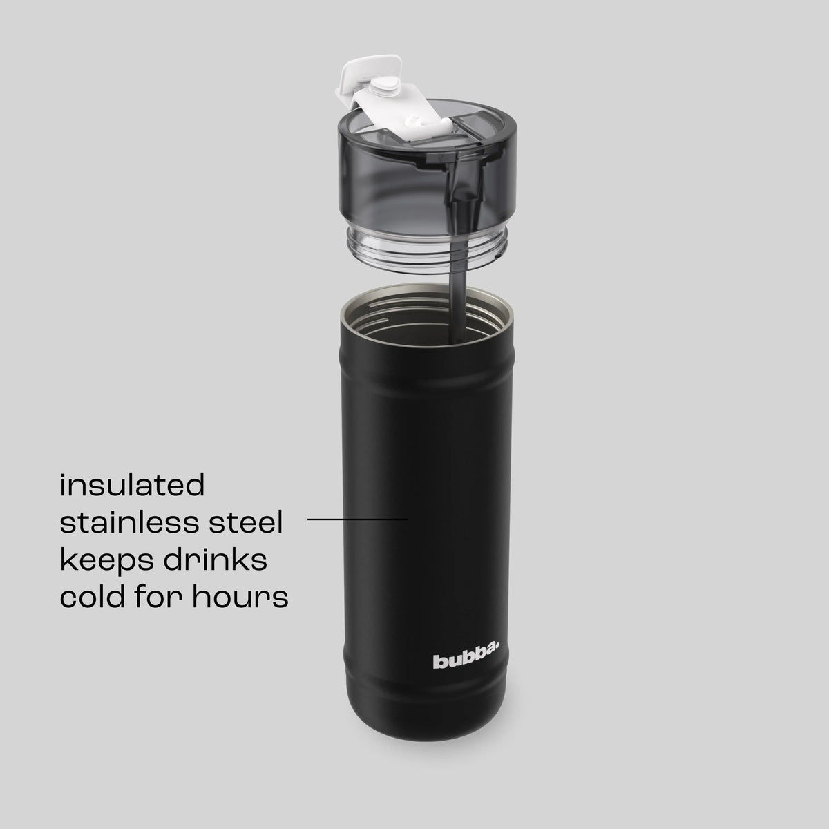bubba 32 oz DualSip Insulated Stainless Steel Water Bottle - Office Siren - US 2209