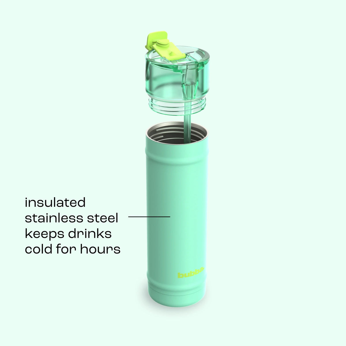 bubba 24 oz DualSip Insulated Stainless Steel Water Bottle - Tropical Eclipse - US 1882