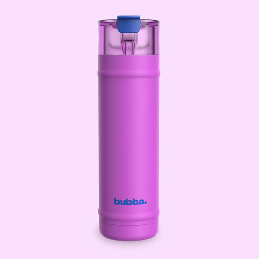 bubba 24 oz DualSip Insulated Stainless Steel Water Bottle - Mood Booster - US 9756