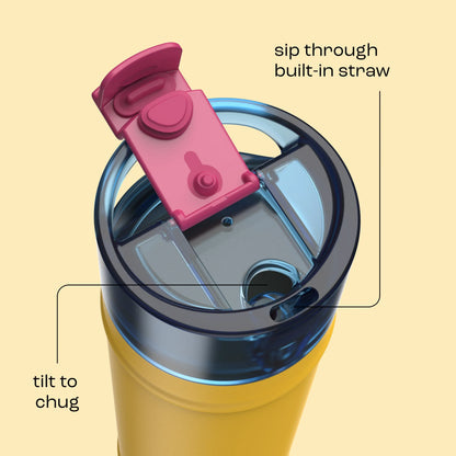 bubba 24 oz DualSip Insulated Stainless Steel Water Bottle - Spirit Week - US 6054
