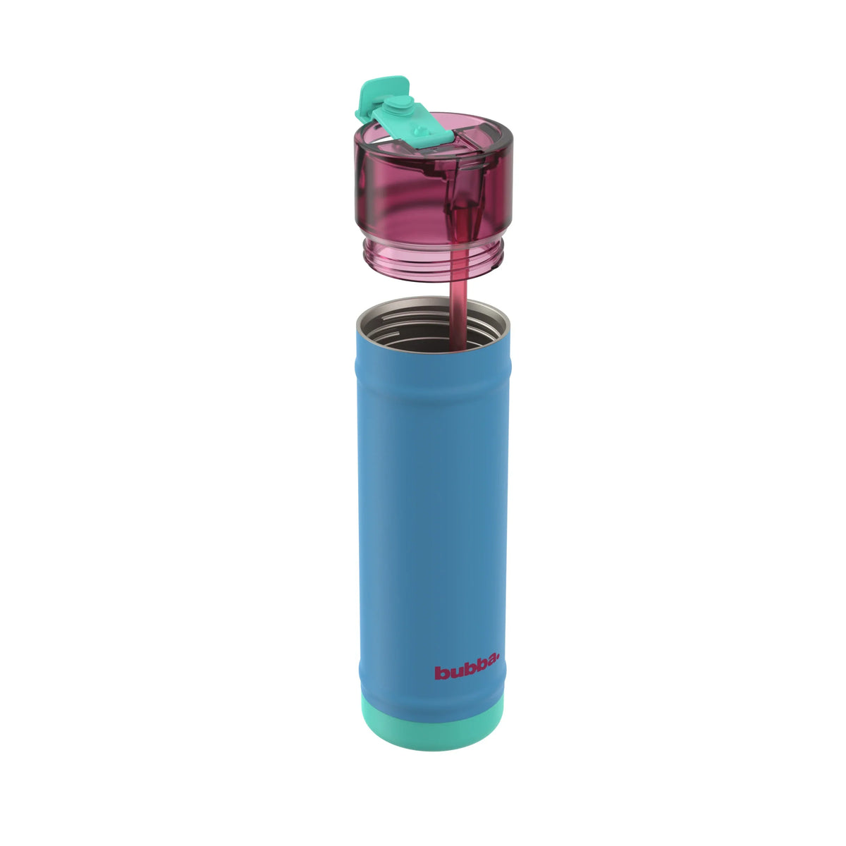 bubba 24 oz DualSip Insulated Stainless Steel Water Bottle - Blue Ribbon - US 7312