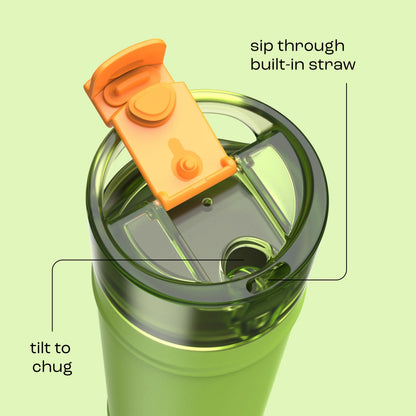 bubba 24 oz DualSip Insulated Stainless Steel Water Bottle - Glow Up - US 7721