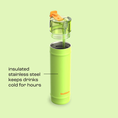 bubba 24 oz DualSip Insulated Stainless Steel Water Bottle - Glow Up - US 7721