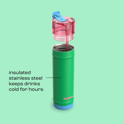 bubba 24 oz DualSip Insulated Stainless Steel Water Bottle - Fresh Serve - US 7221