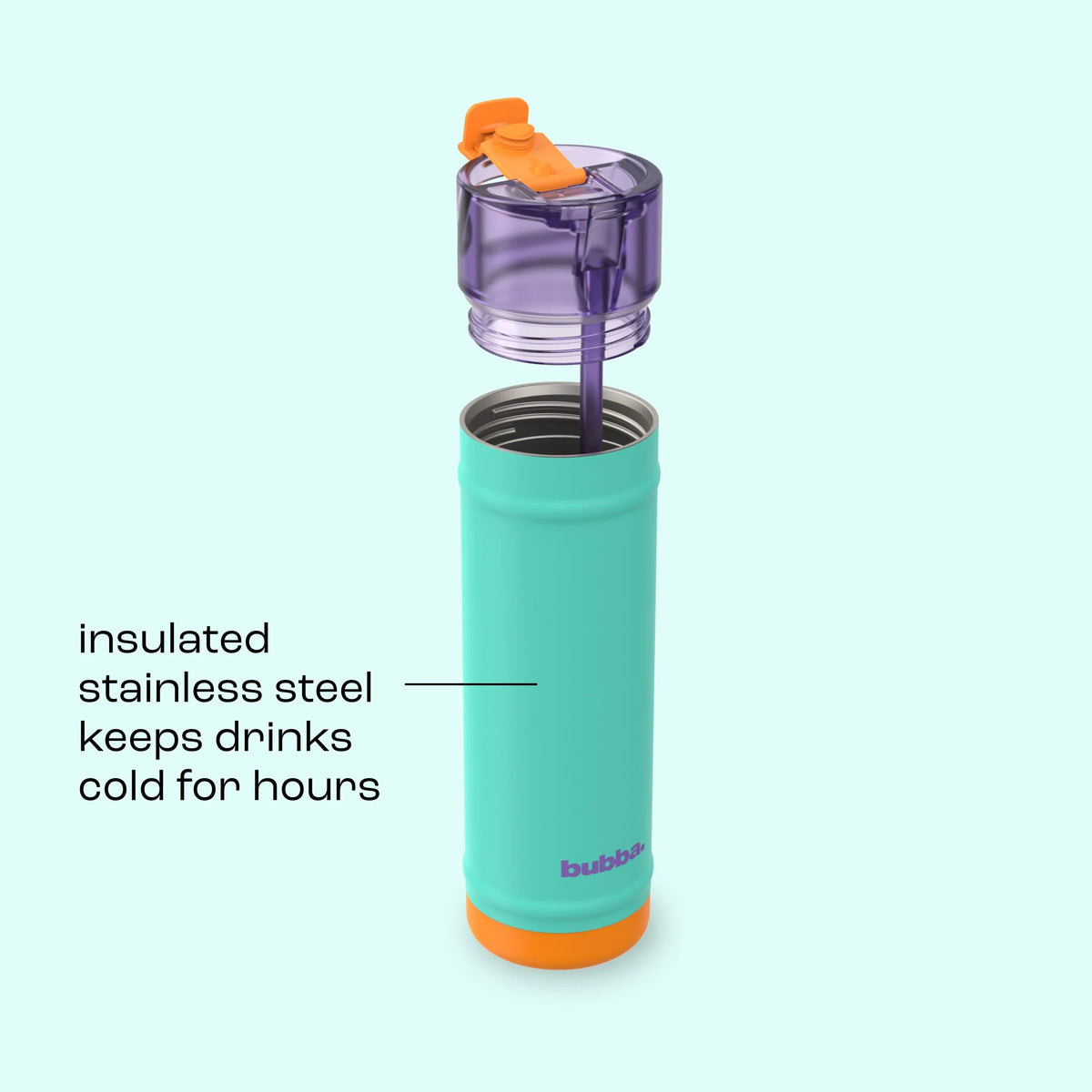 bubba 24 oz DualSip Insulated Stainless Steel Water Bottle -  Field Trip - US 7512