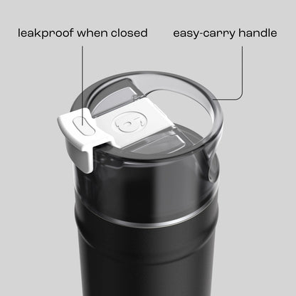 bubba 18 oz DualSip Insulated Stainless Steel Water Bottle -  Office Siren - US 2717