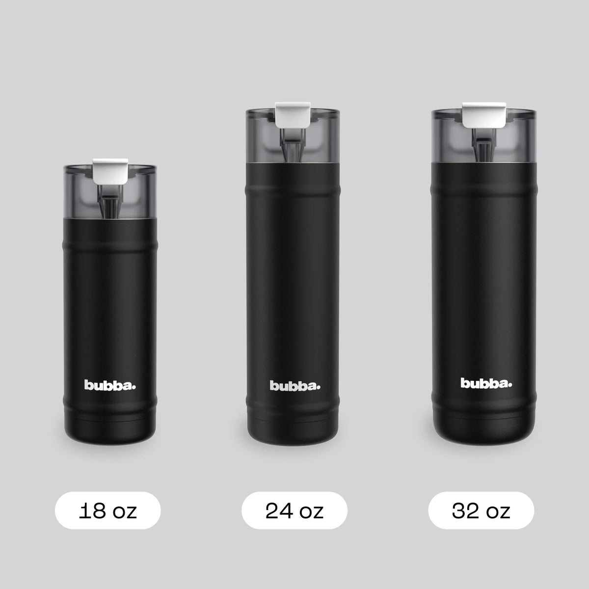 bubba 18 oz DualSip Insulated Stainless Steel Water Bottle -  Office Siren - US 2717
