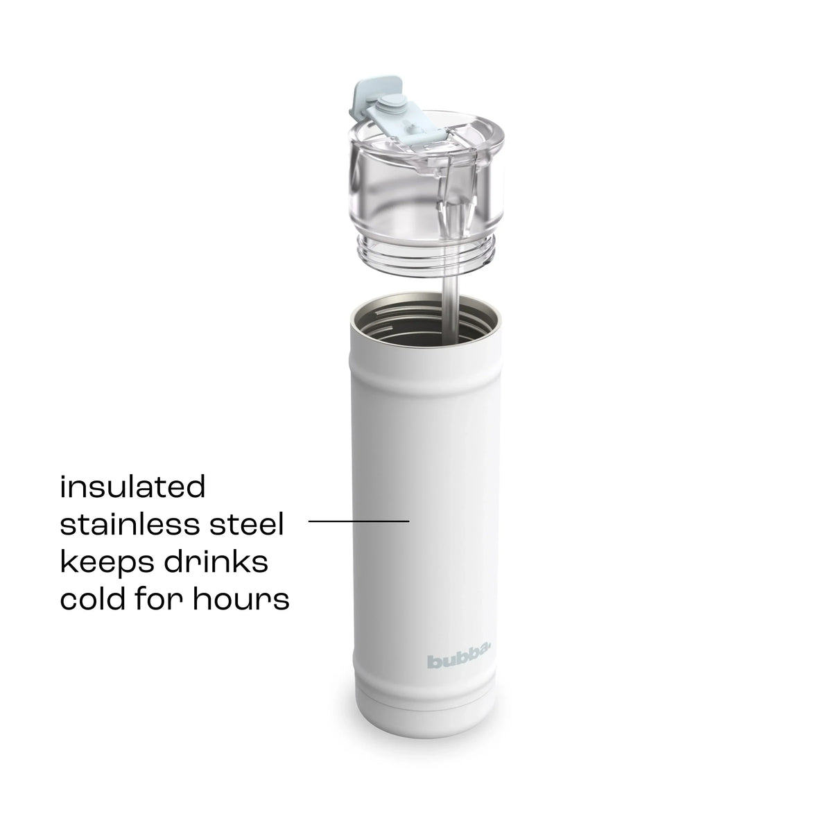 bubba 24 oz DualSip Insulated Stainless Steel Water Bottle - Fresh Kicks - US 4180