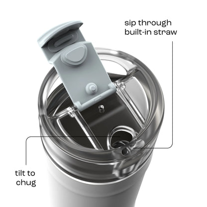 bubba 18 oz DualSip Insulated Stainless Steel Water Bottle - Fresh Kicks - US 5088