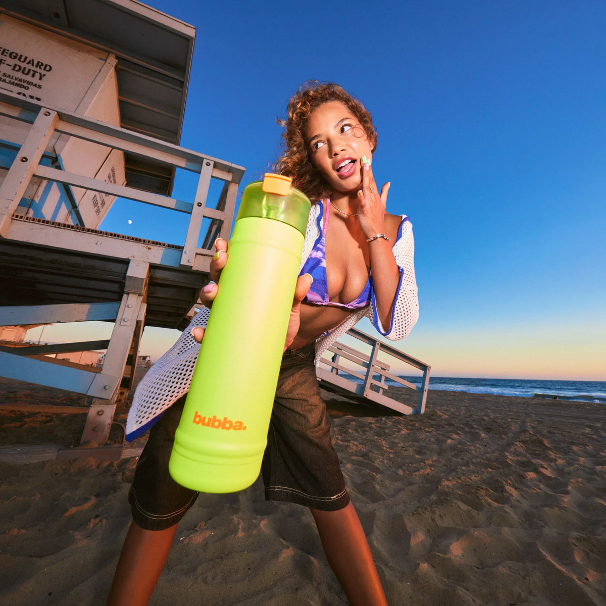 bubba 18 oz DualSip Insulated Stainless Steel Water Bottle - Fresh Kicks - US 5088