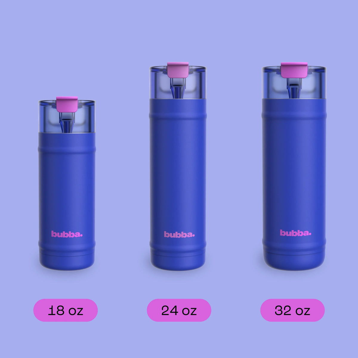 bubba 18 oz DualSip Insulated Stainless Steel Water Bottle - Ocean Energy - US 7370